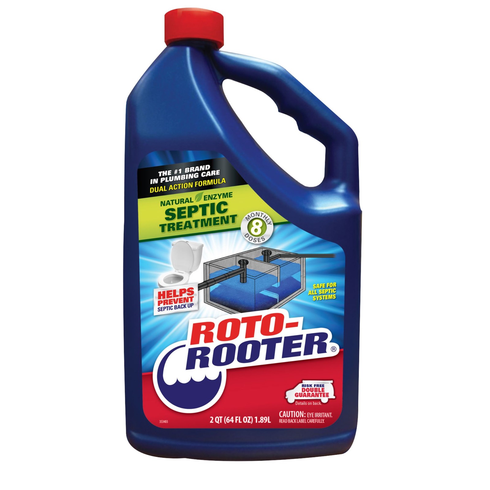 Roto-Rooter Septic Treatment, 64 oz- 351272