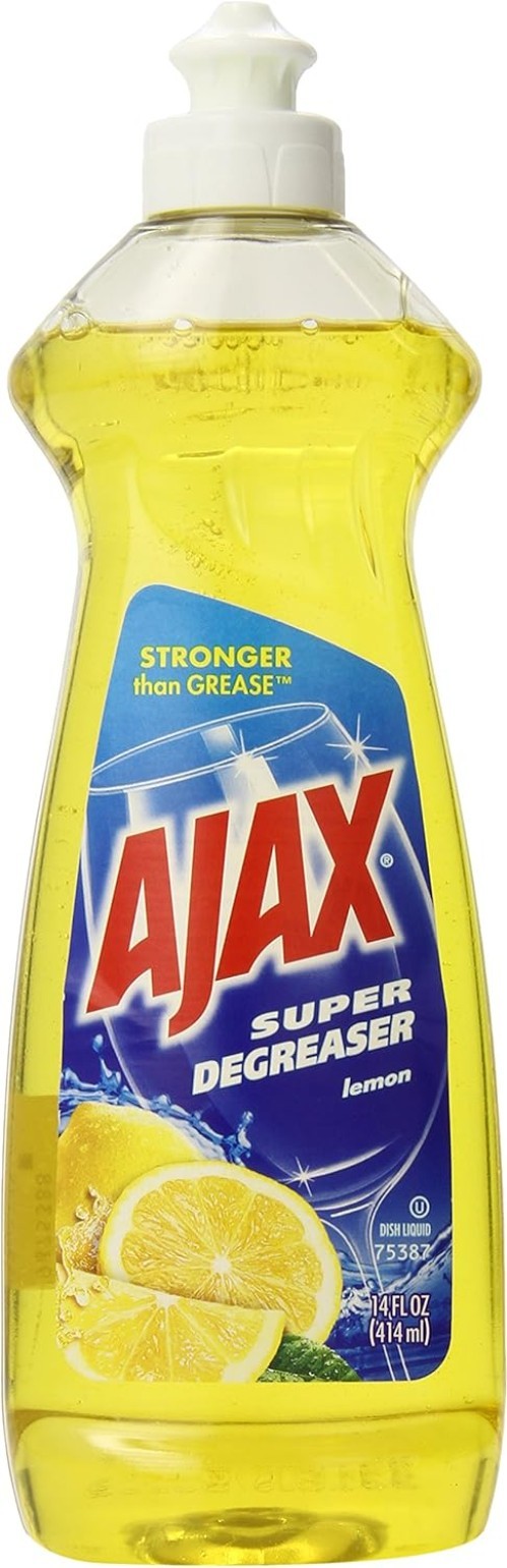 Lemon-Scented Super Degreaser Dish Liquid, 14 Fl Oz – Sparkling Clean Dishes