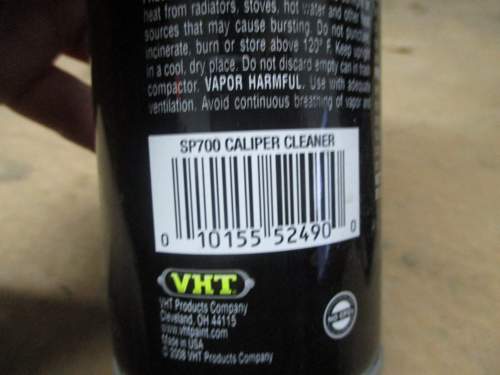 VHT SP700 Caliper Cleaner Spray 11 oz Degreaser for Optimal Brake Maintenance