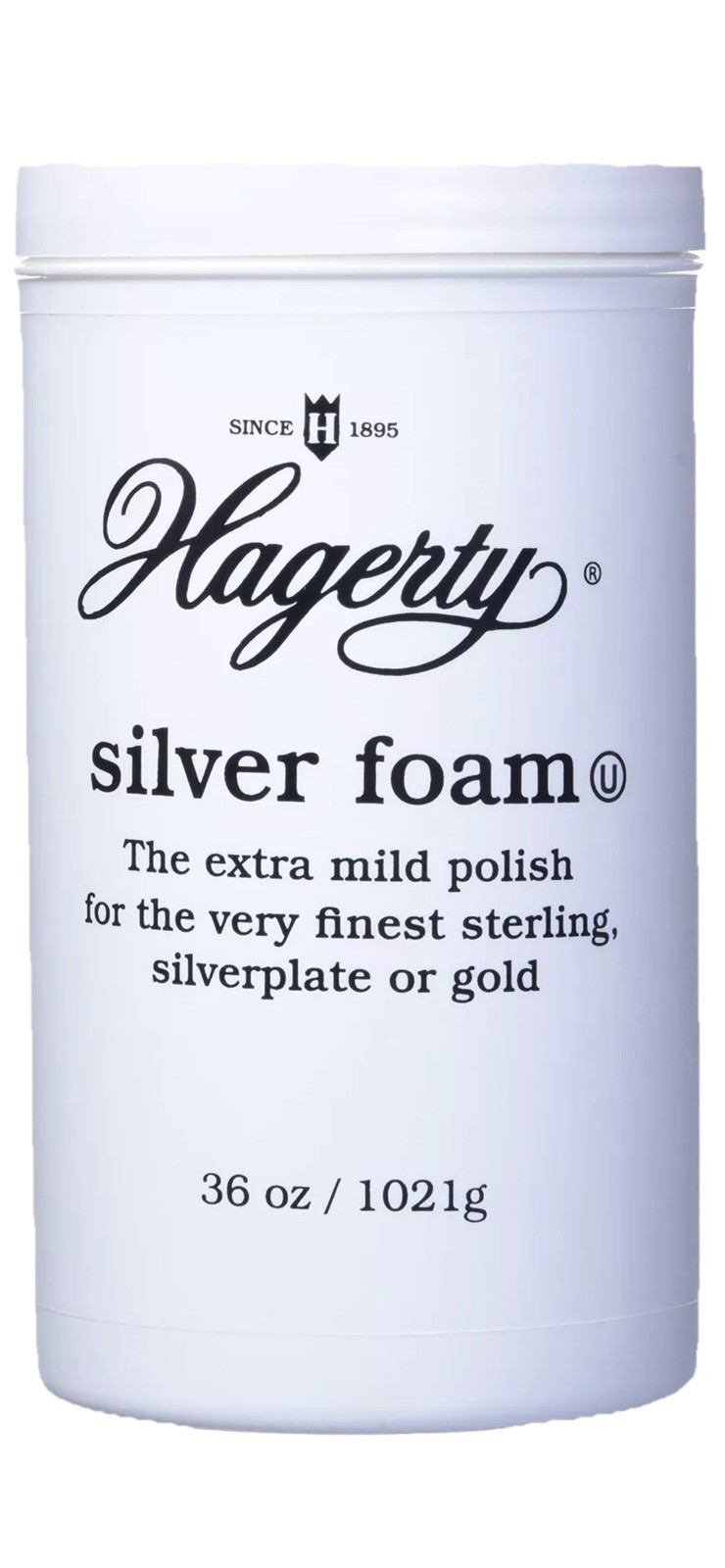 Hagerty 11360 Silver Foam Mild Silver Polish 36 Ounces