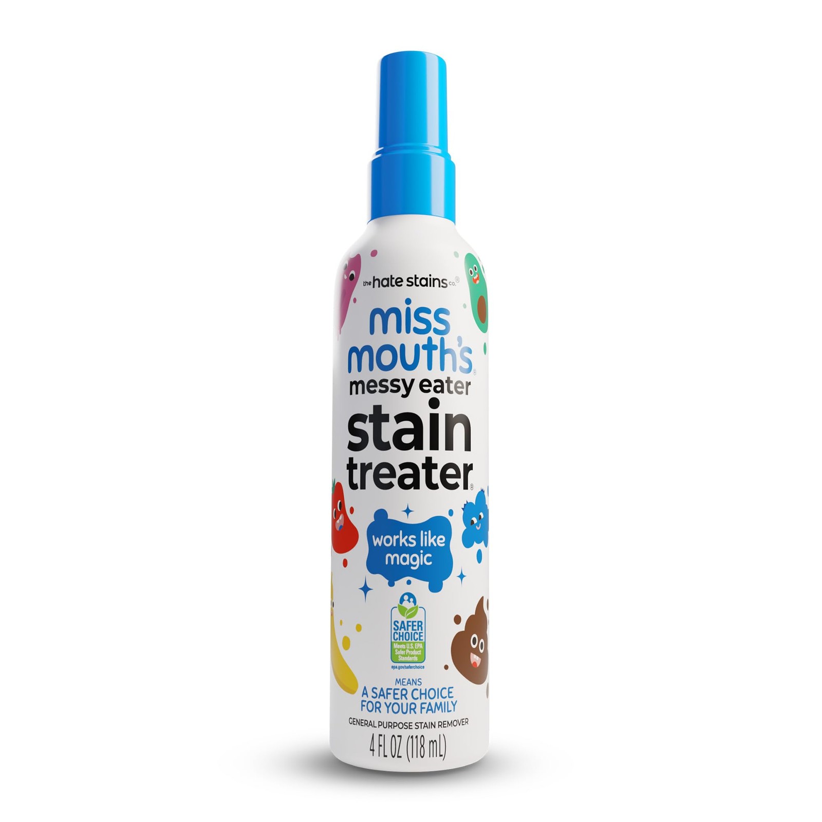 Miss Mouth’s Messy Eater Stain Treater Spray – 4oz Stain Remover – Newborn &