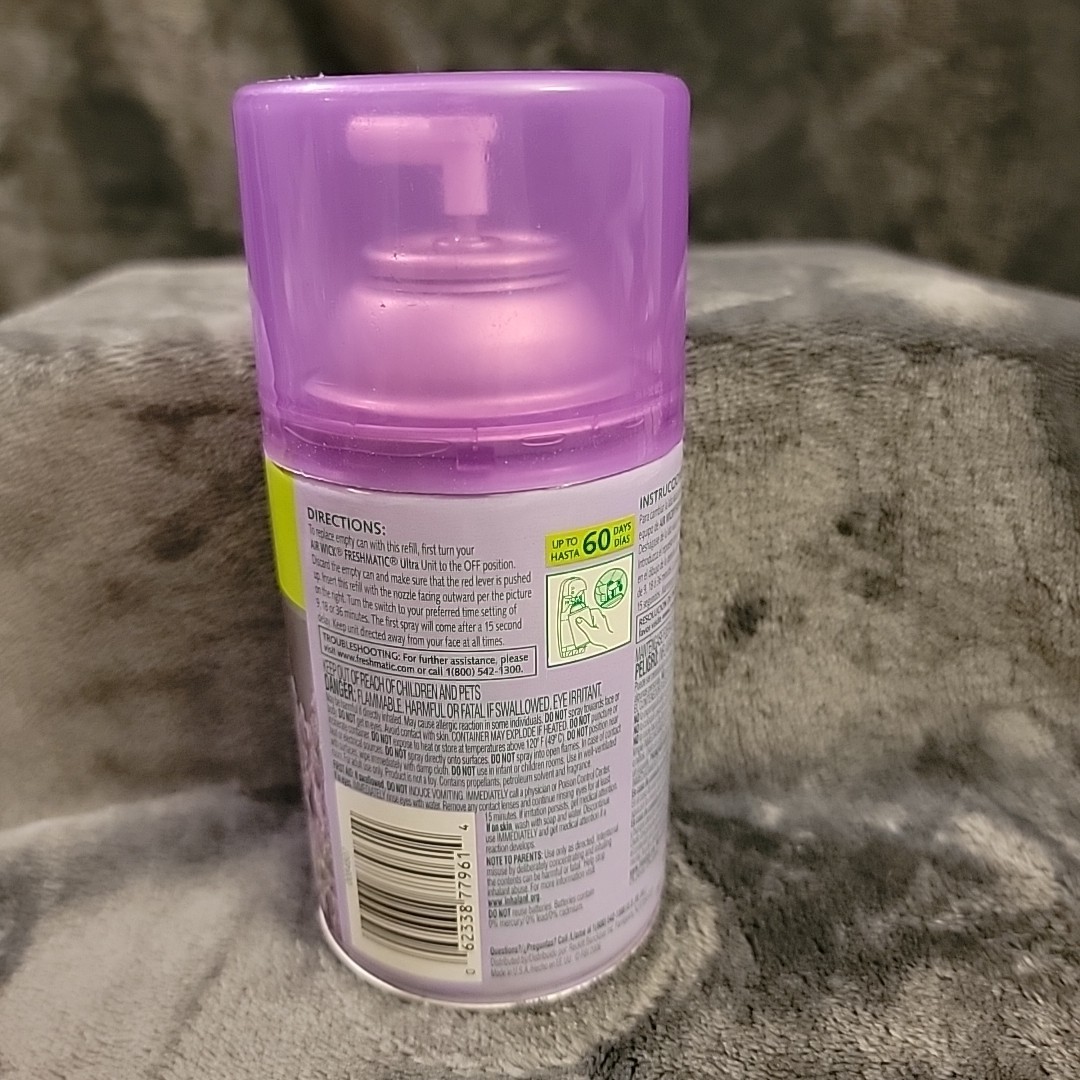 Air Wick Freshmatic Ultra Auto Spray Refill New Lavender Fresh 60day 6.17 Oz