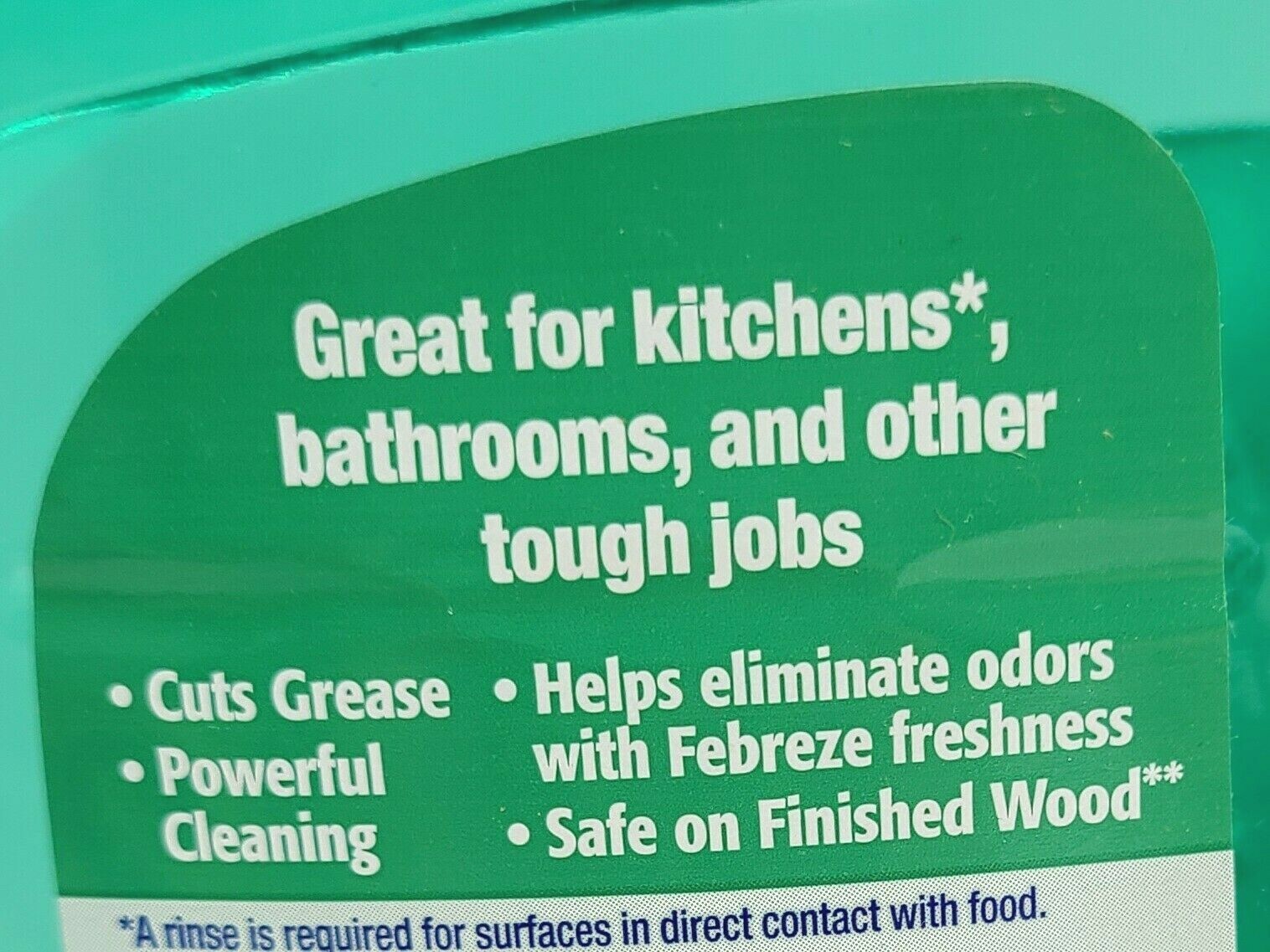 Mr. Clean Multi-Purpose Cleaner 40 Ounce Meadows & Rain w Febreze Freshness