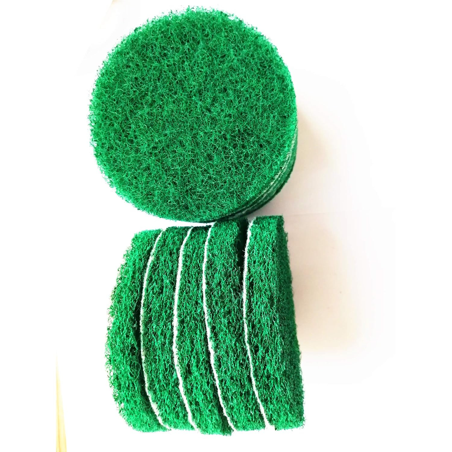20 Pieces Scrub Pads Drill Power Brush Tile Scrubber Scouring Pads Cleaning Kit