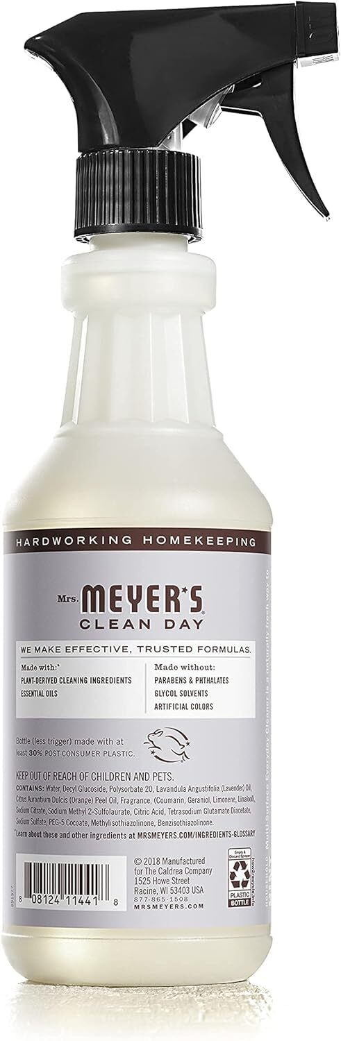 Mrs Meyers Clean Day Multi Surface Cleaner Lavender 32 fl oz Pack of 1
