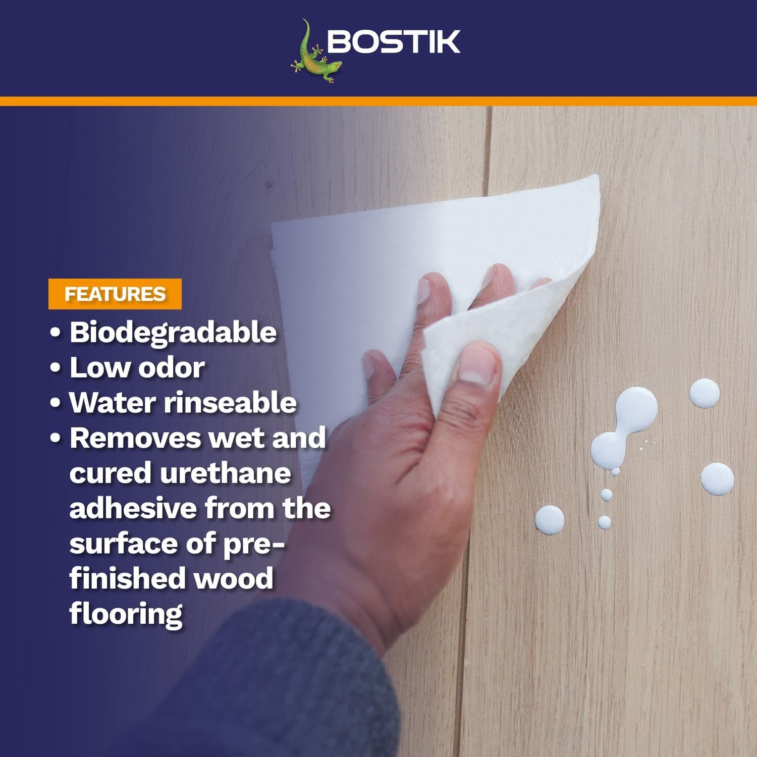 BOSTIK Ultimate 32fl/oz Adhesive Remover – Low Odor, Biodegradable, Water-Rinsea