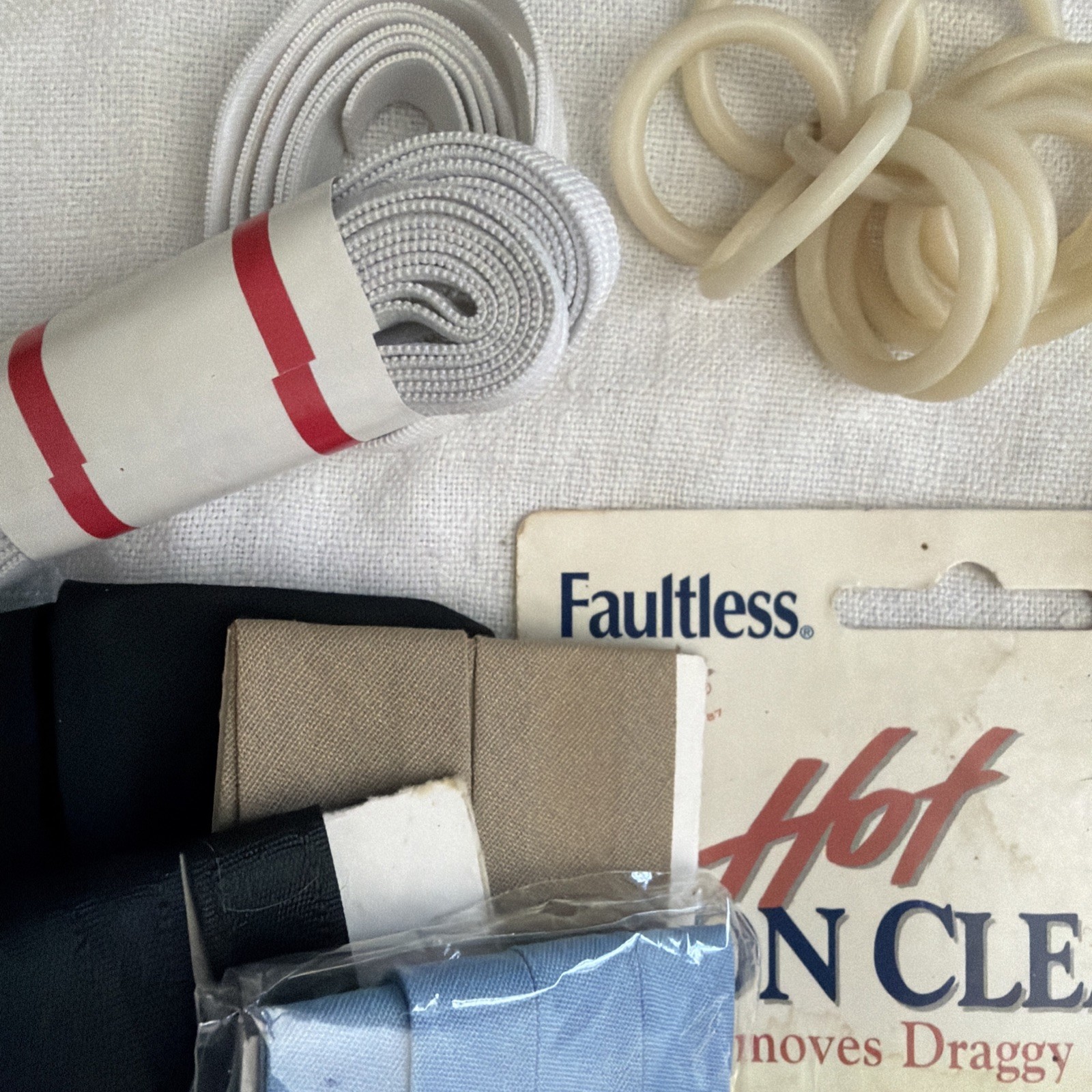 Vintage Faultless Hot Iron Cleaner Leather Buttons Silk Yarn Bias Ripper Sew LOT