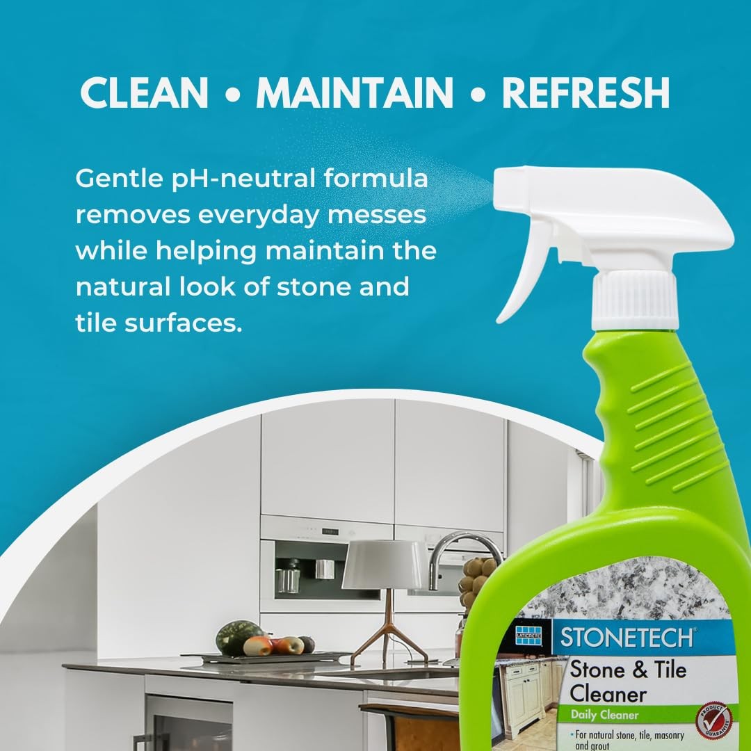 STONETECH Stone & Tile Cleaner, 24OZ (709ML) Spray Bottle