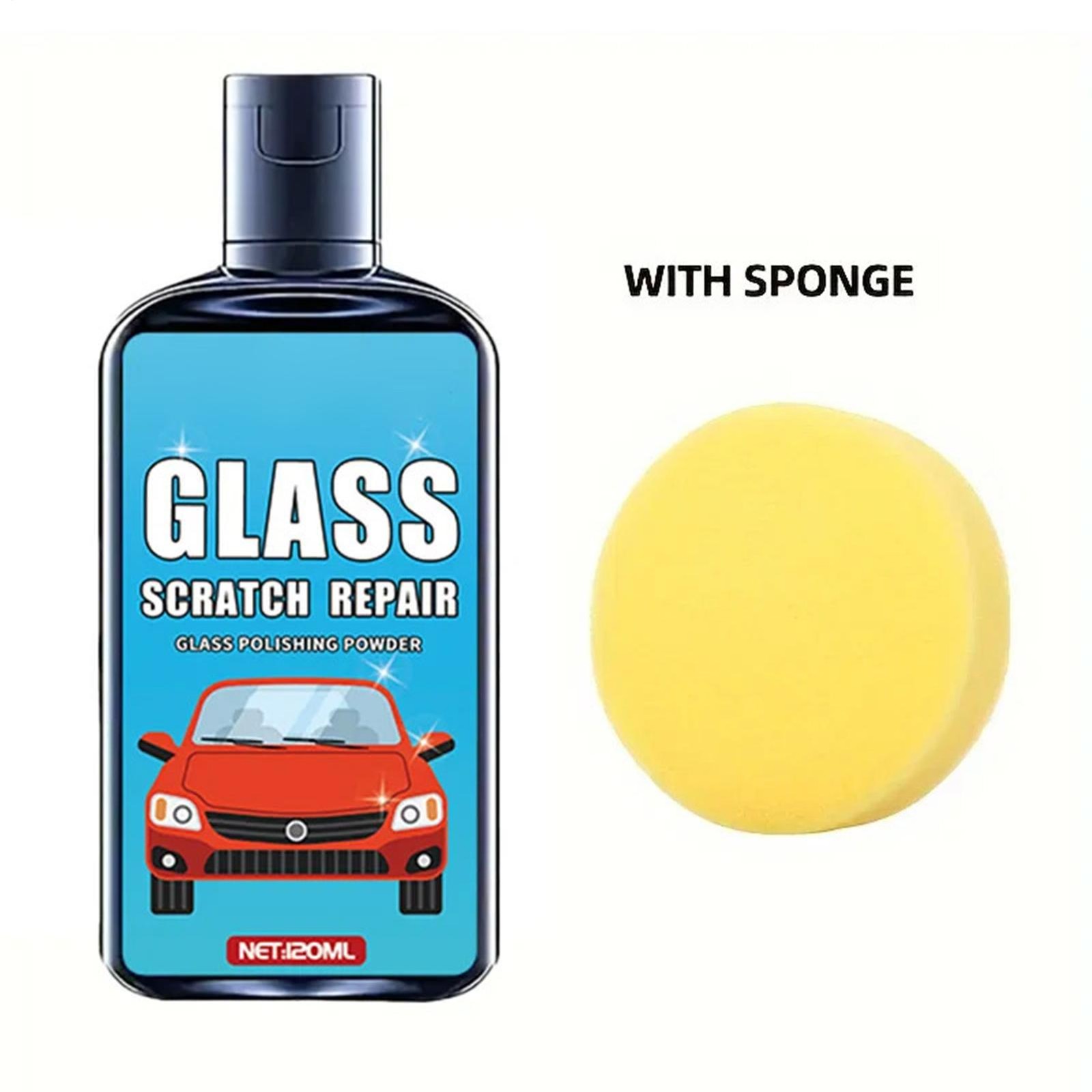 Car Windshield Scratch Remover Window Polisher Windshield and Glass Polishing Ki