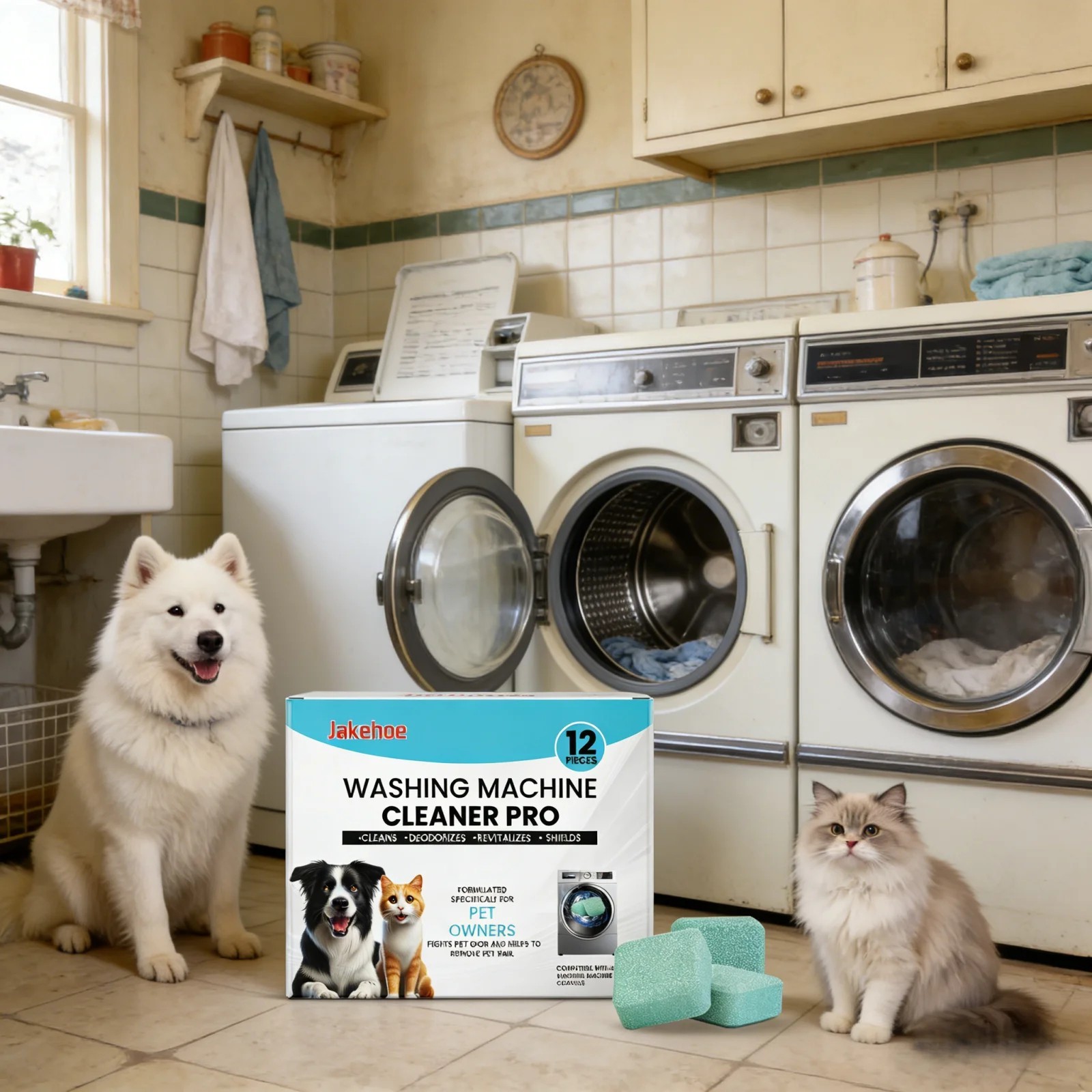 Uproot Clean Washing Machine Cleaner Tablets – 12 Pack