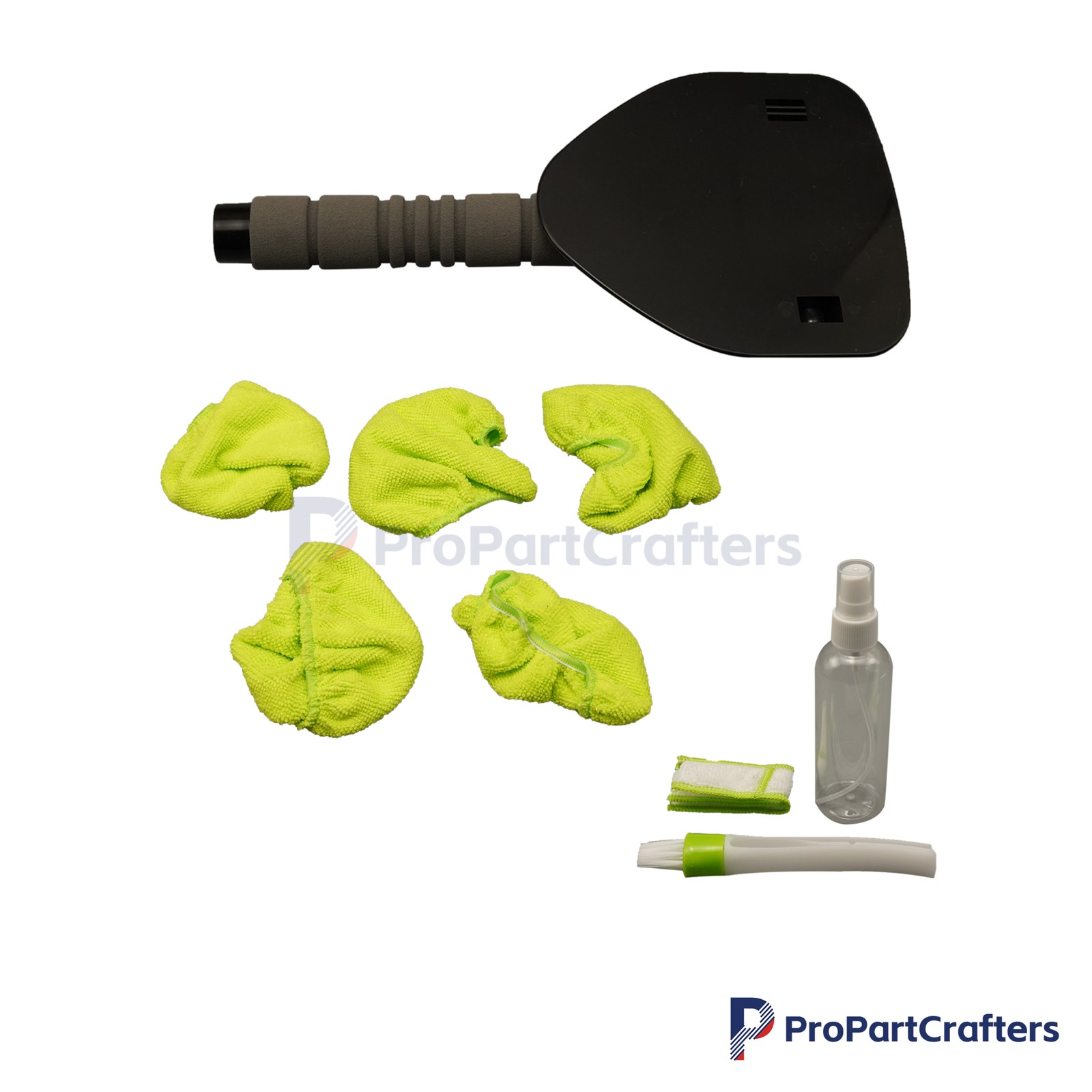 Wiper Cleaner Brush Pad Extendable Windshield Cleaning Tool Kit Car Window Glass