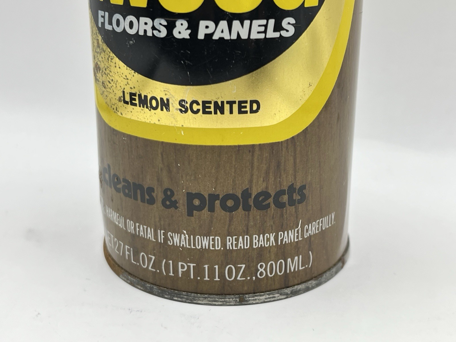 Bruce Acrylic Cleans Wood Floors & Panels Lemon 27oz Can HALF FULL Discontinued