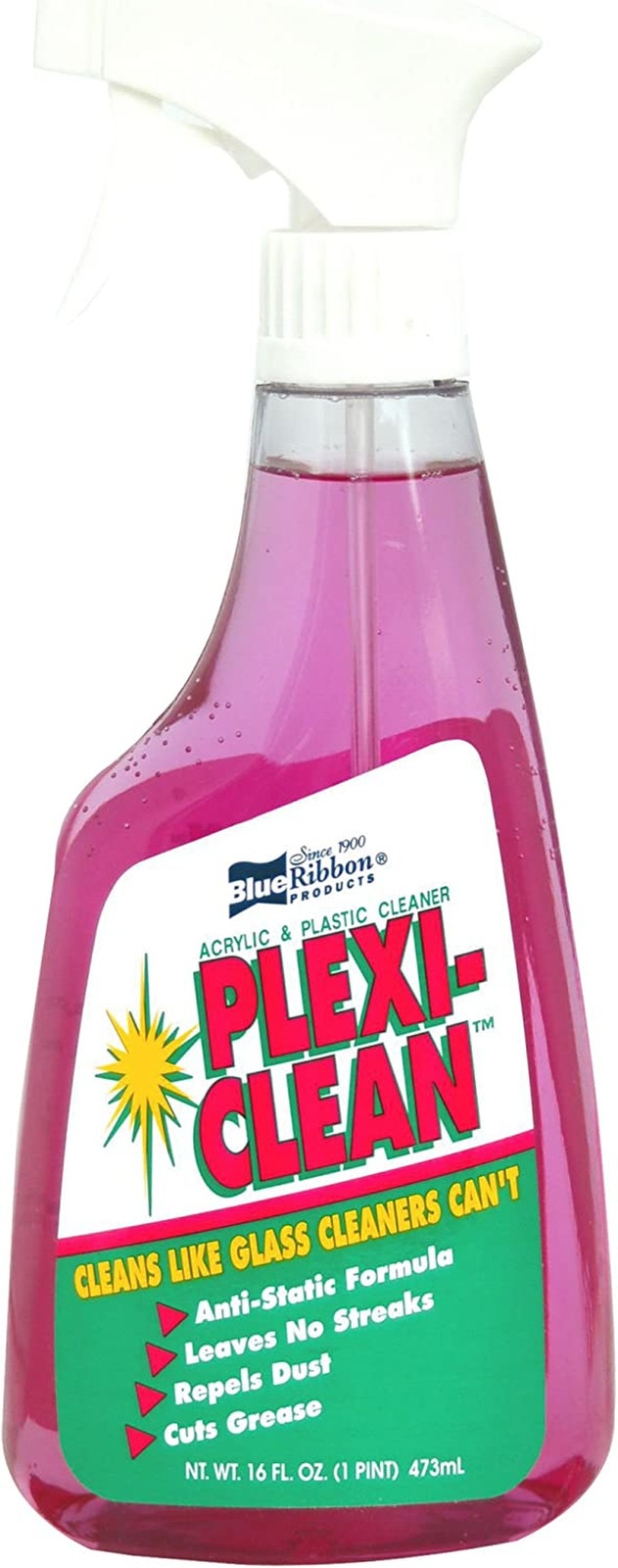 Plexi-Clean Acrylic and Plastic Cleaner, 16 Fl. Oz.