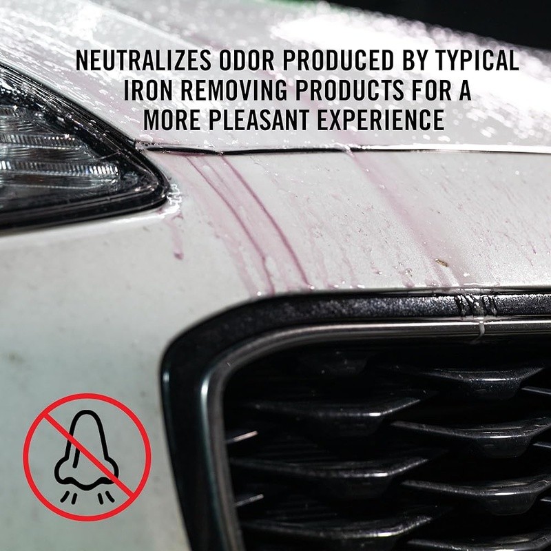 Powerful Iron Remover Car Paint & Wheels Scent Neutralizer Safe Easy Use