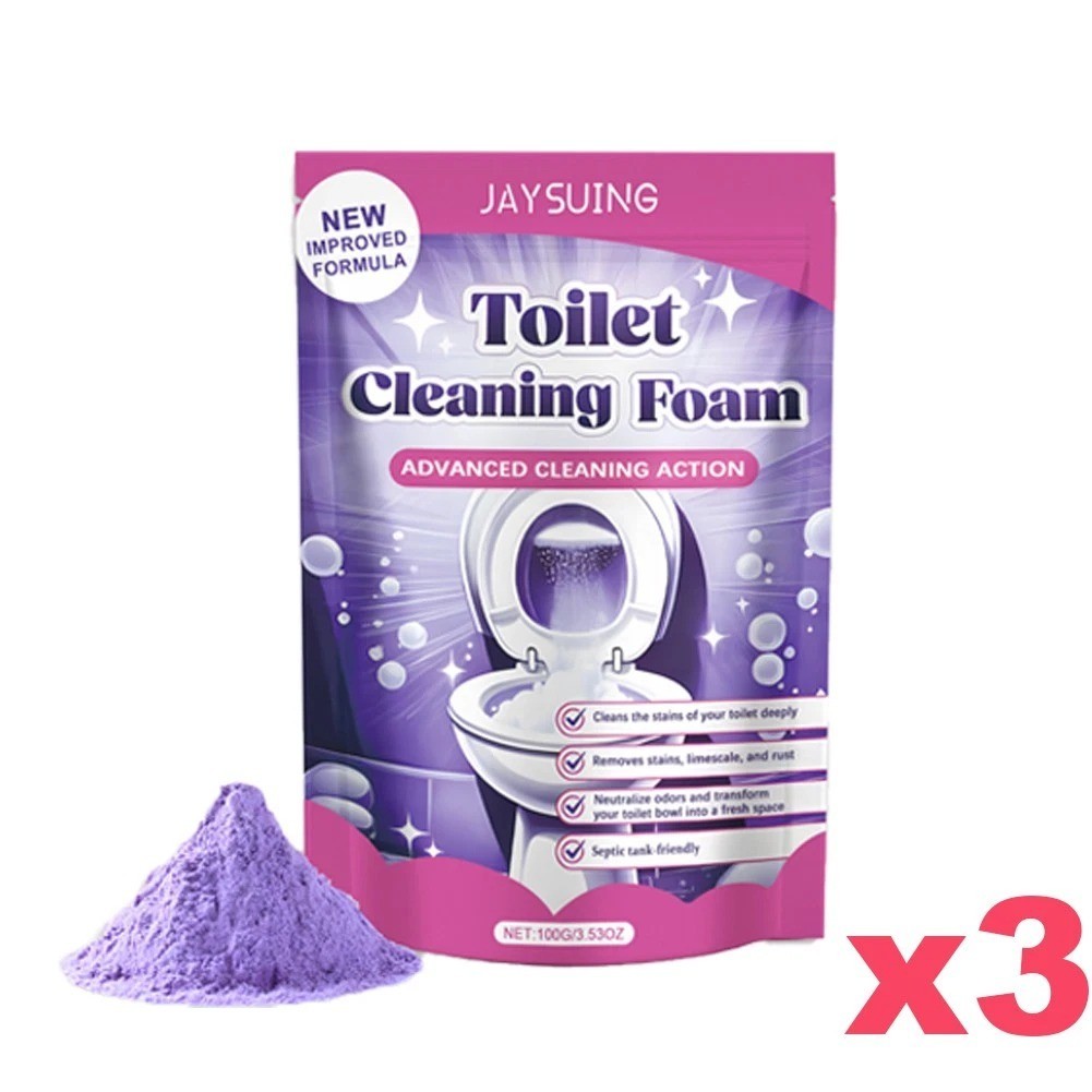 Fizzclean Toilet Foam Cleaner, Toilet Cleaning Foam Insta-Action 100g