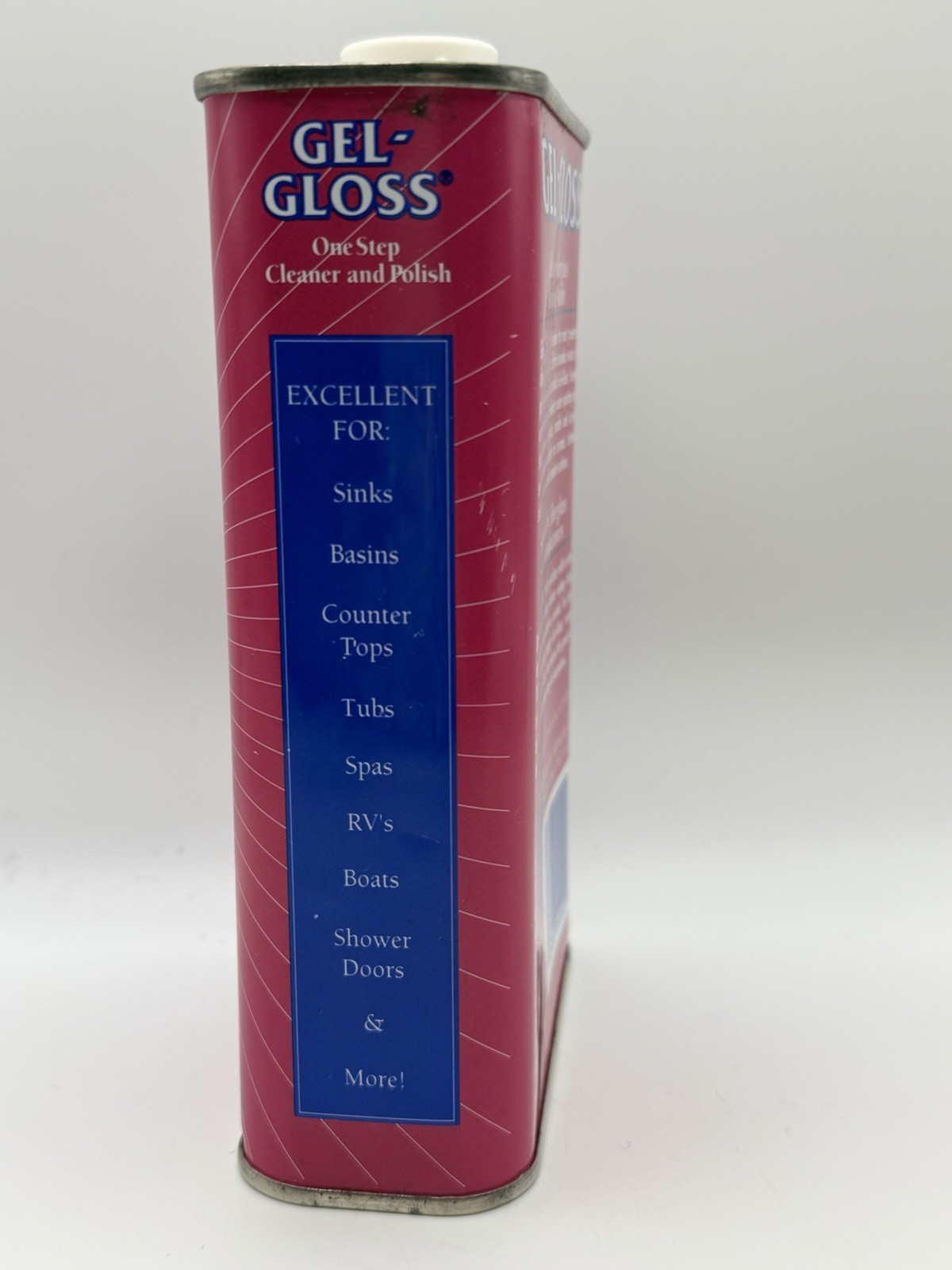 Gel Gloss Original Formula Cleaner And Polish 16 oz. Fiberglass & More New
