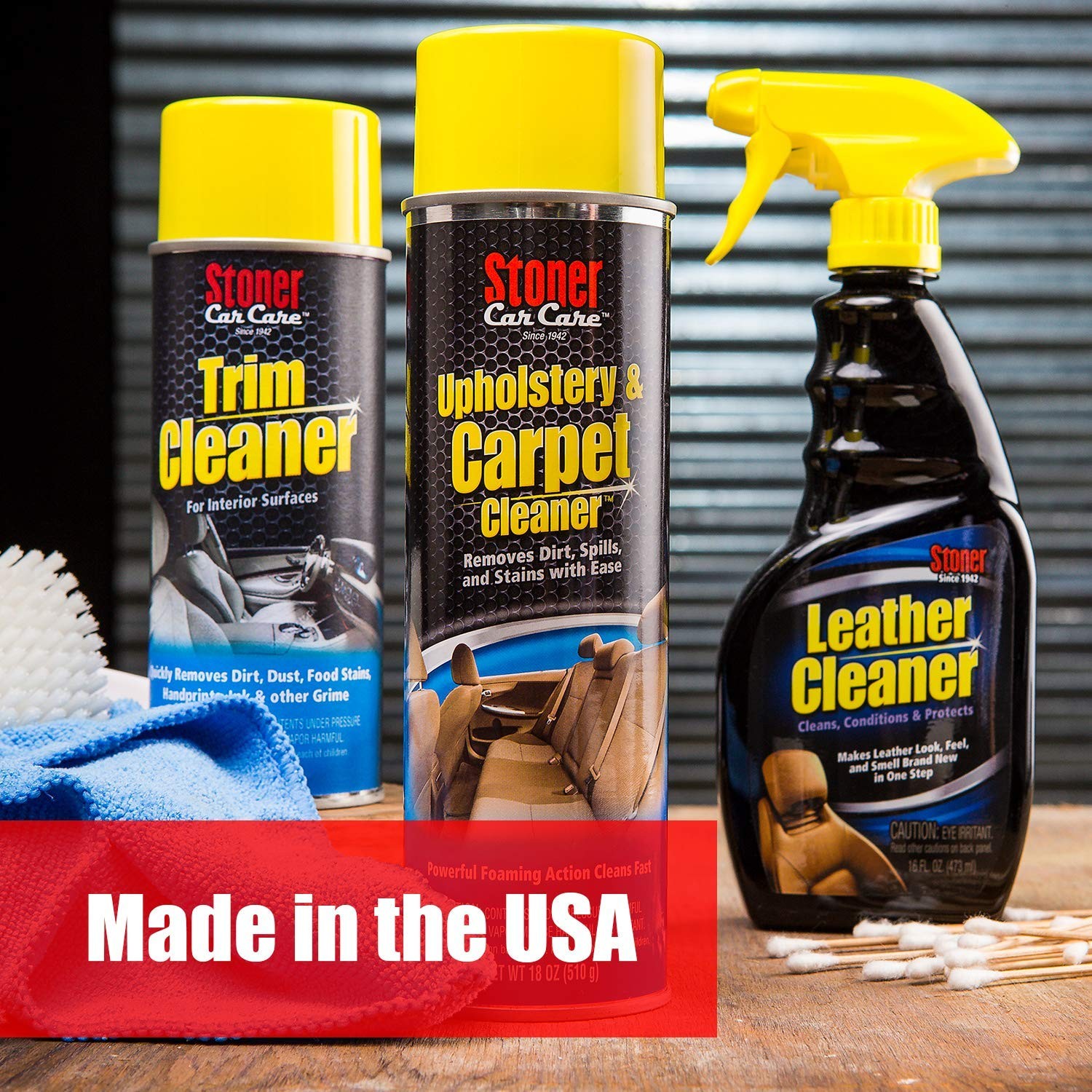 Stoner Car Care 91144 Upholstery and Carpet Cleaner Lifts Tough Stains with P…