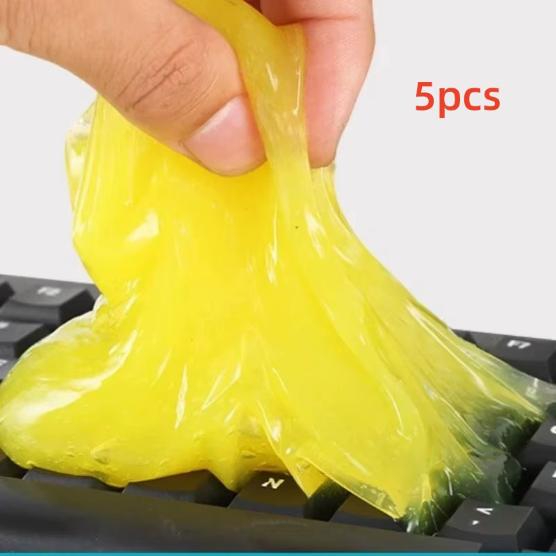 Newauto Car Cleaning Pad Glue Powder Cleaner Magic Cleaner Dust Remover Gel Home