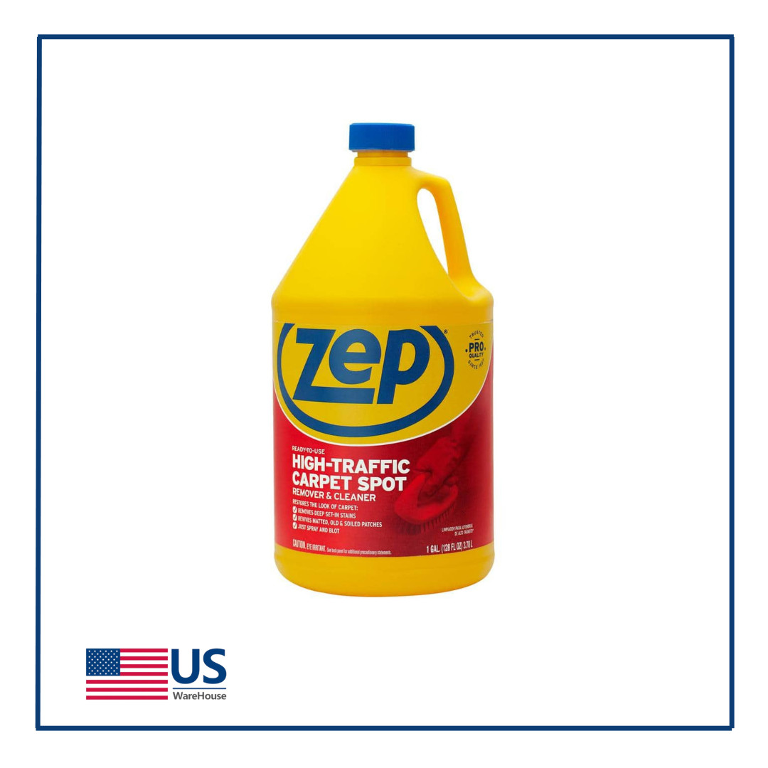 1 Gal High-Traffic Carpet Cleaner Deep Cleaning Stain & Dirt Remover