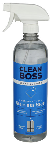 Clean Boss Stainless Steel Spray Cleaner 24 fl oz (Pack of 6)