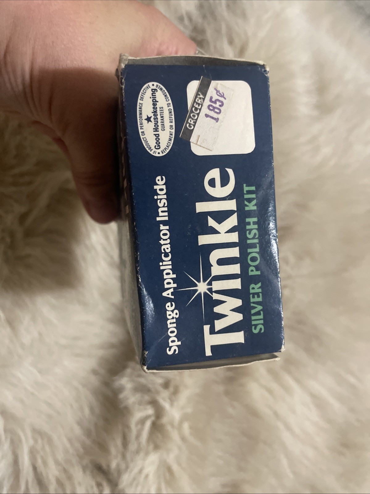 1 pack TWINKLE Silver Polish Kit with Applicator Sponge