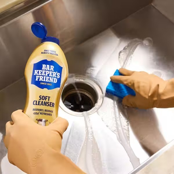 Bar Keepers Friend 26 oz. Soft All-Purpose Cleaner Removes Rust, Lime & Tarnish