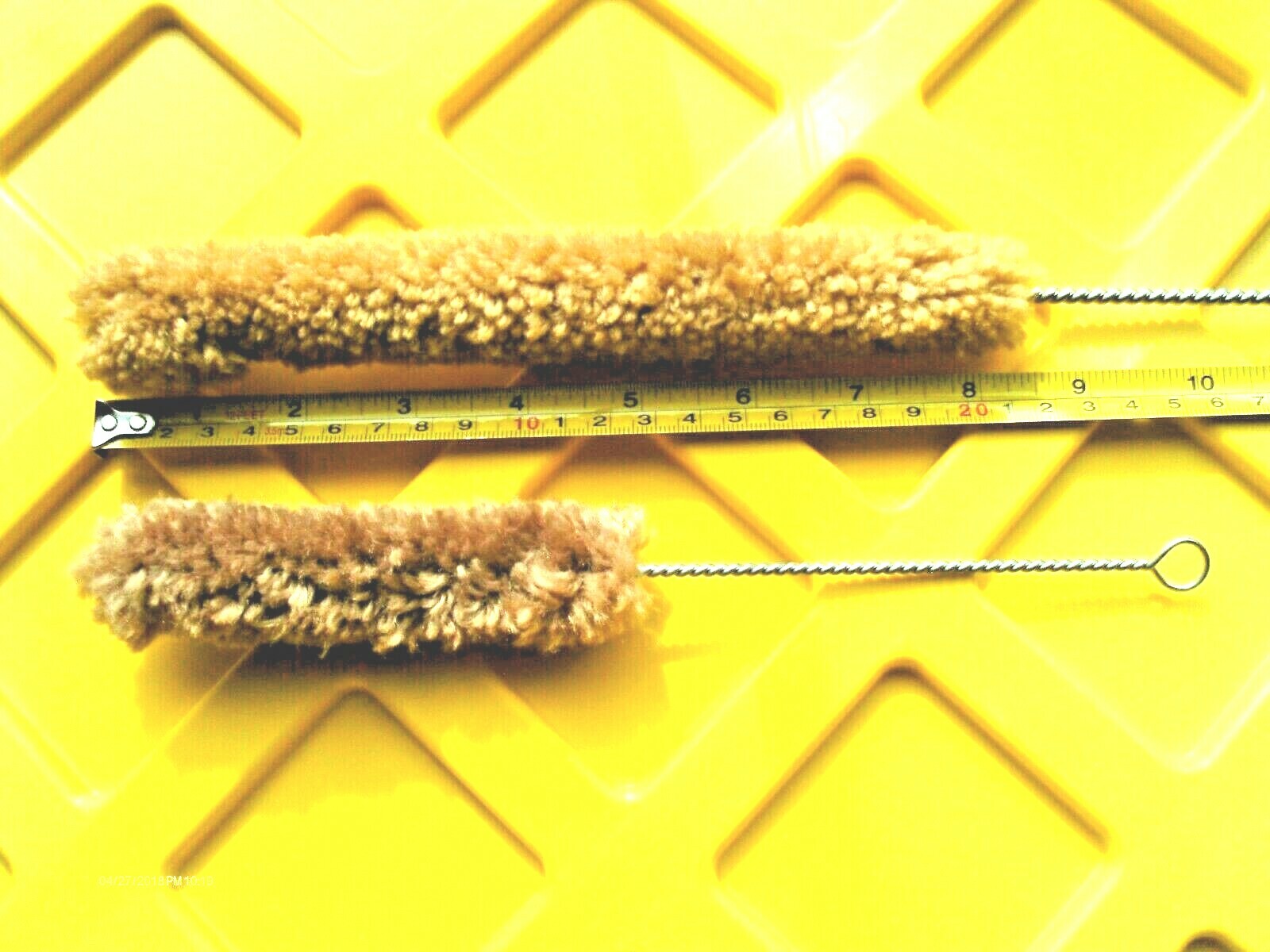 Fine Soft Tube Bottle Brushes 2 pc set 1 Inch Diameter 9 & 16 In. Length NEW