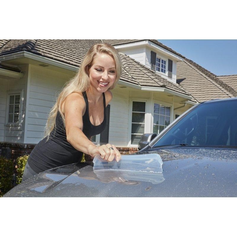 Silicone V-Blade Car Drying Squeegee 11″ Original California Dry Blade Design US