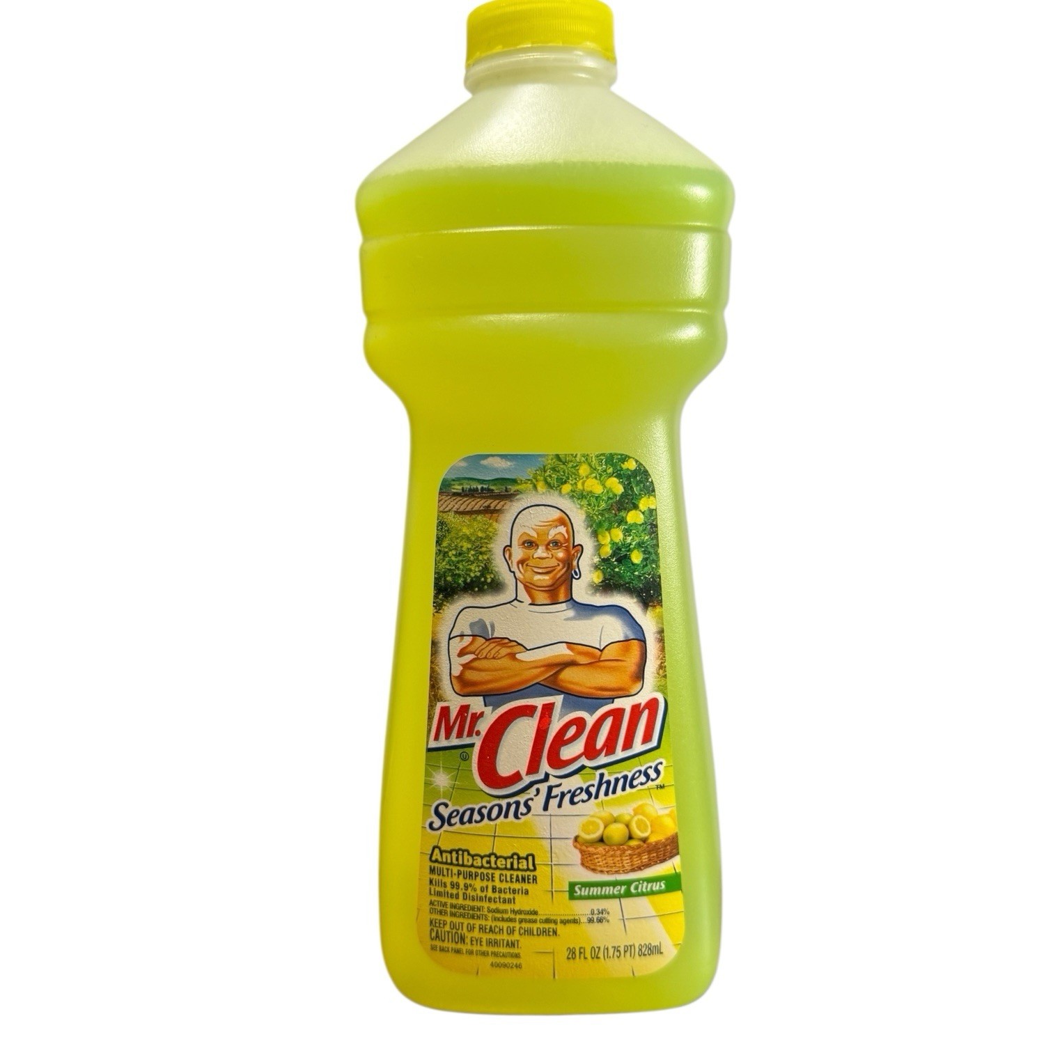 2001 Mr Clean Multi Purpose Cleaner Seasons Freshness Vintage Made In USA P&G