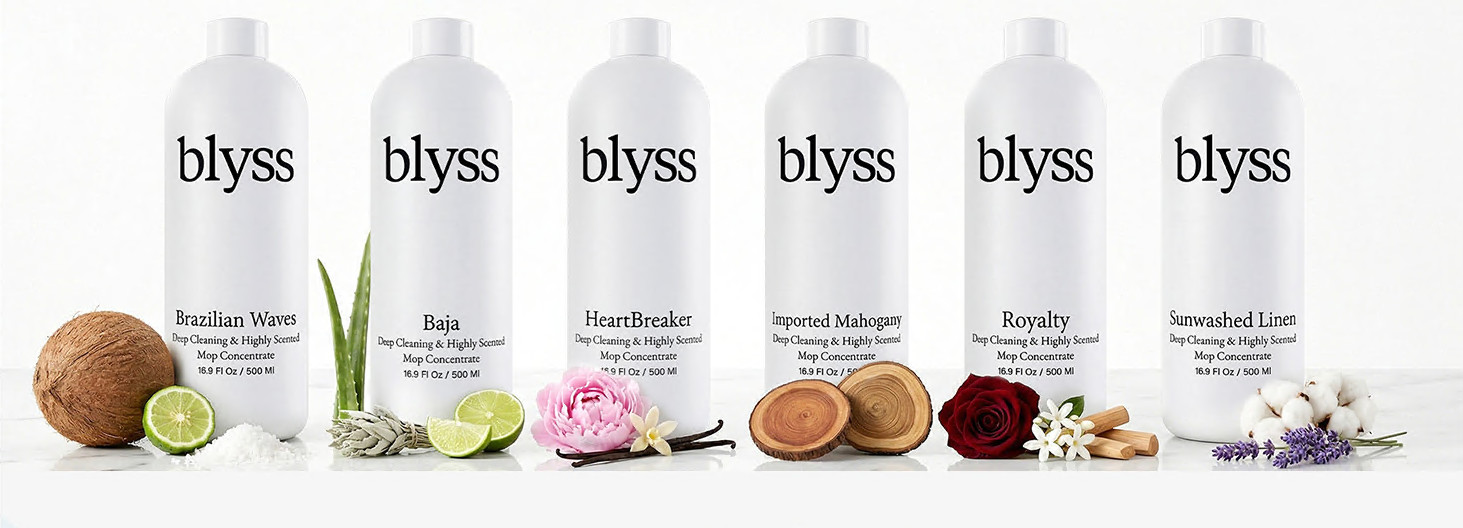 Blyss Natural Scented Mop Soap Flavour Brazilian Waves