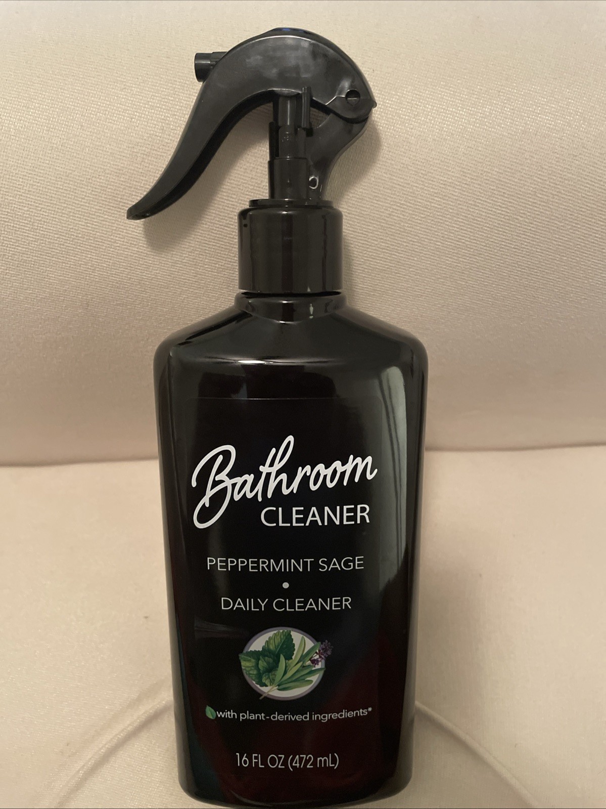 Bathroom Cleaner Peppermint Sage 16 oz Spray Bottle Pack of 2 Daily Cleaning New