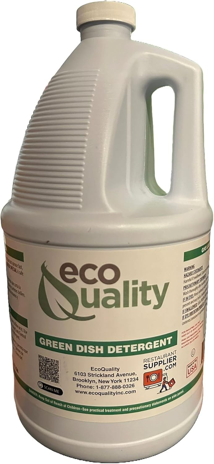 Green Dish Soap Professional Detergent Liquid Pot and Pan Cleaner 1 Pc