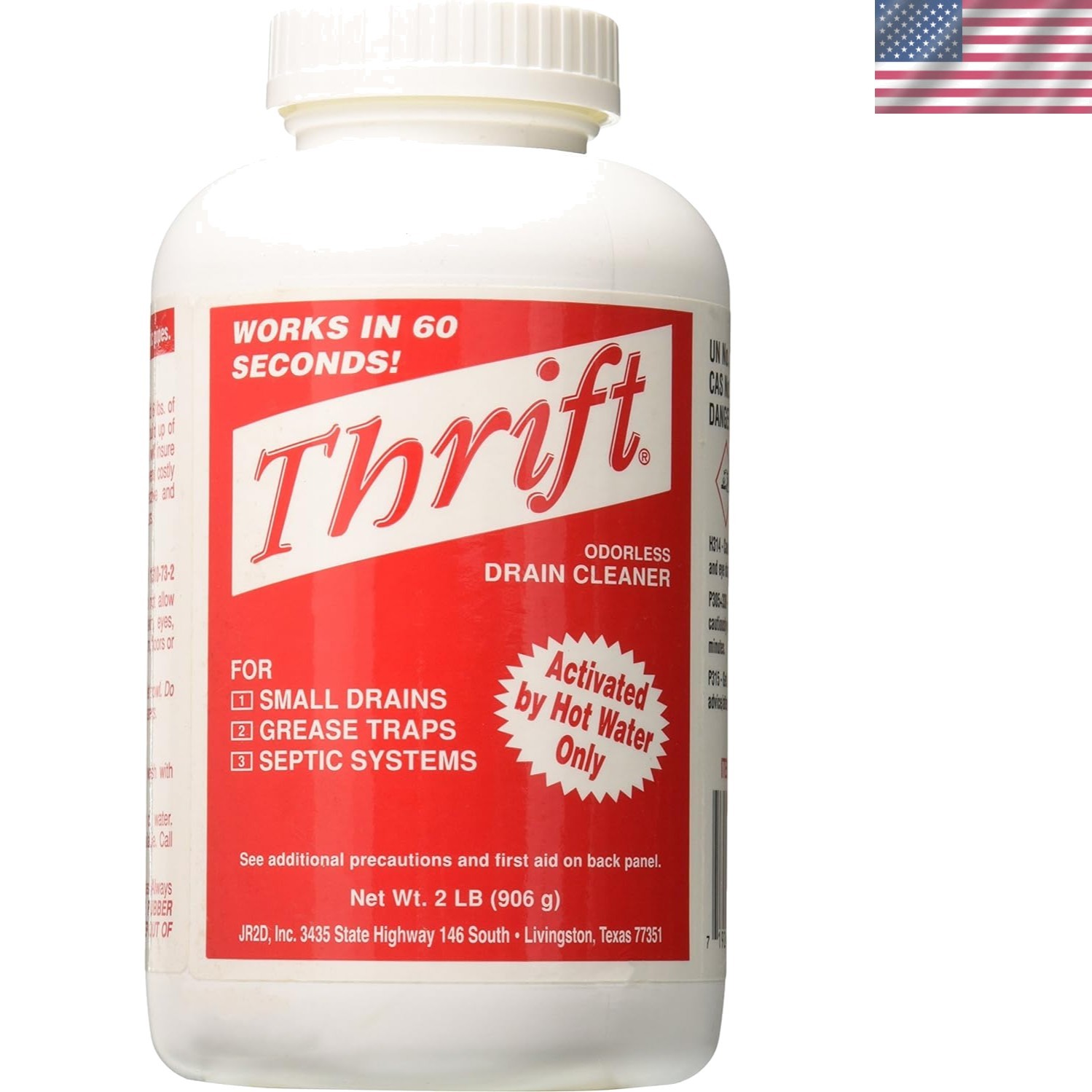 Marketing GIDDS-TY-0400879 Drain Cleaner 2 lb , White