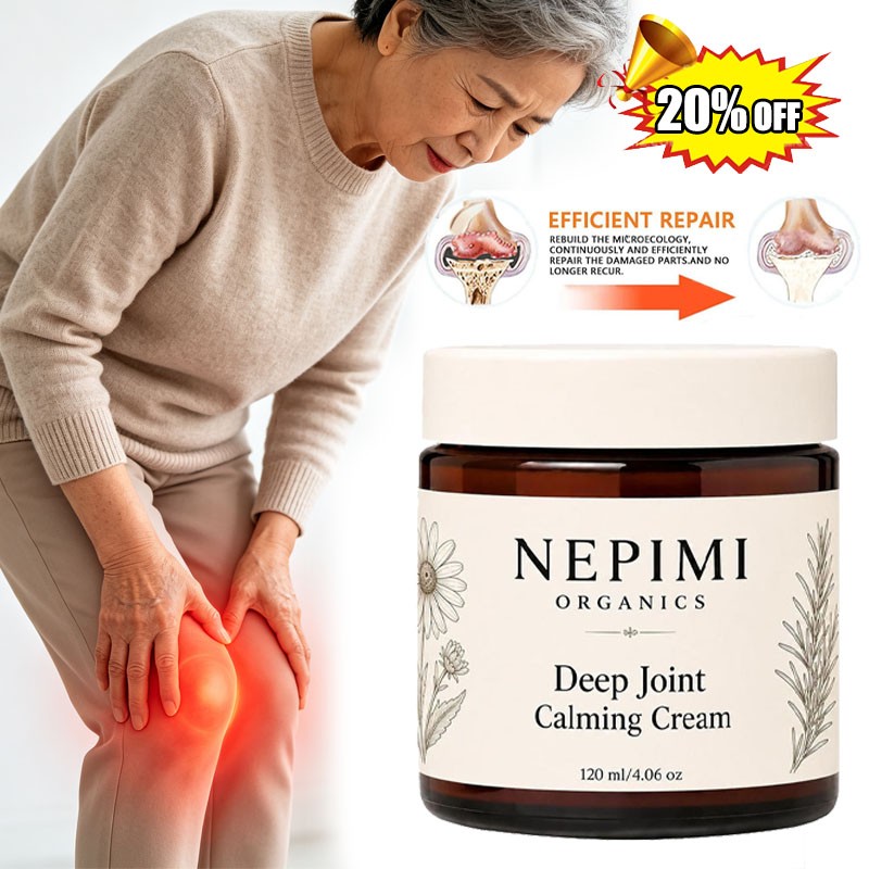 Nepimi Deep Joint Calming Cream, Moisturizing Massage Topical Body Cream 120ml