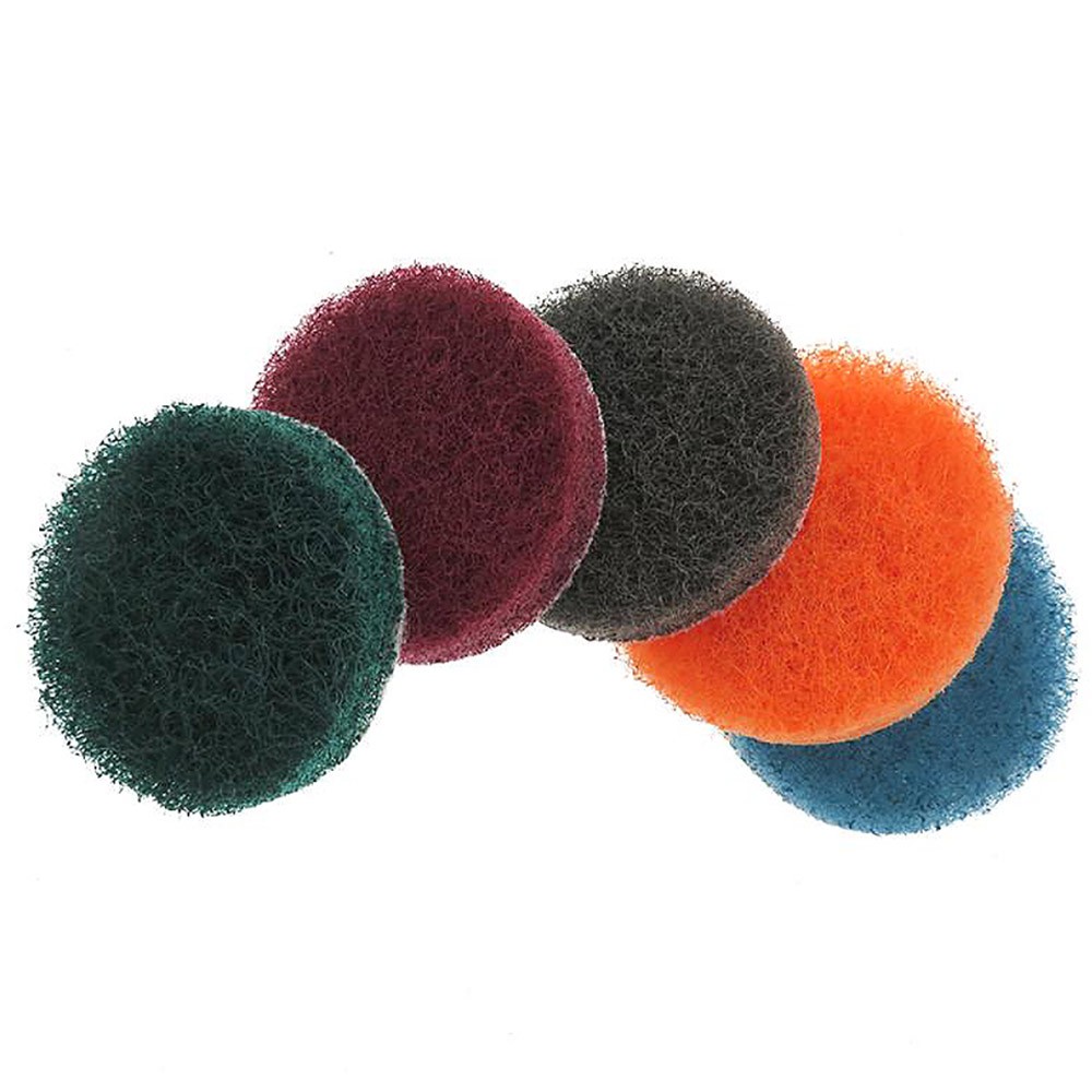 1″-7″ Drill Power Brush Tile Scrubber Scouring Pads Cleaning Pad 240-3000 Grit