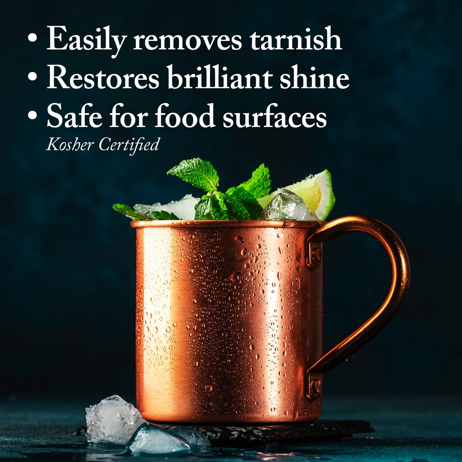 Copper & Brass Polish, Copper Cleaner & Brass Cleaner for Long-Lasting Shine,…