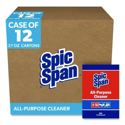 Spic and Span All-Purpose Floor Cleaner, Fresh Scent, 27 oz Box, 12/Carton