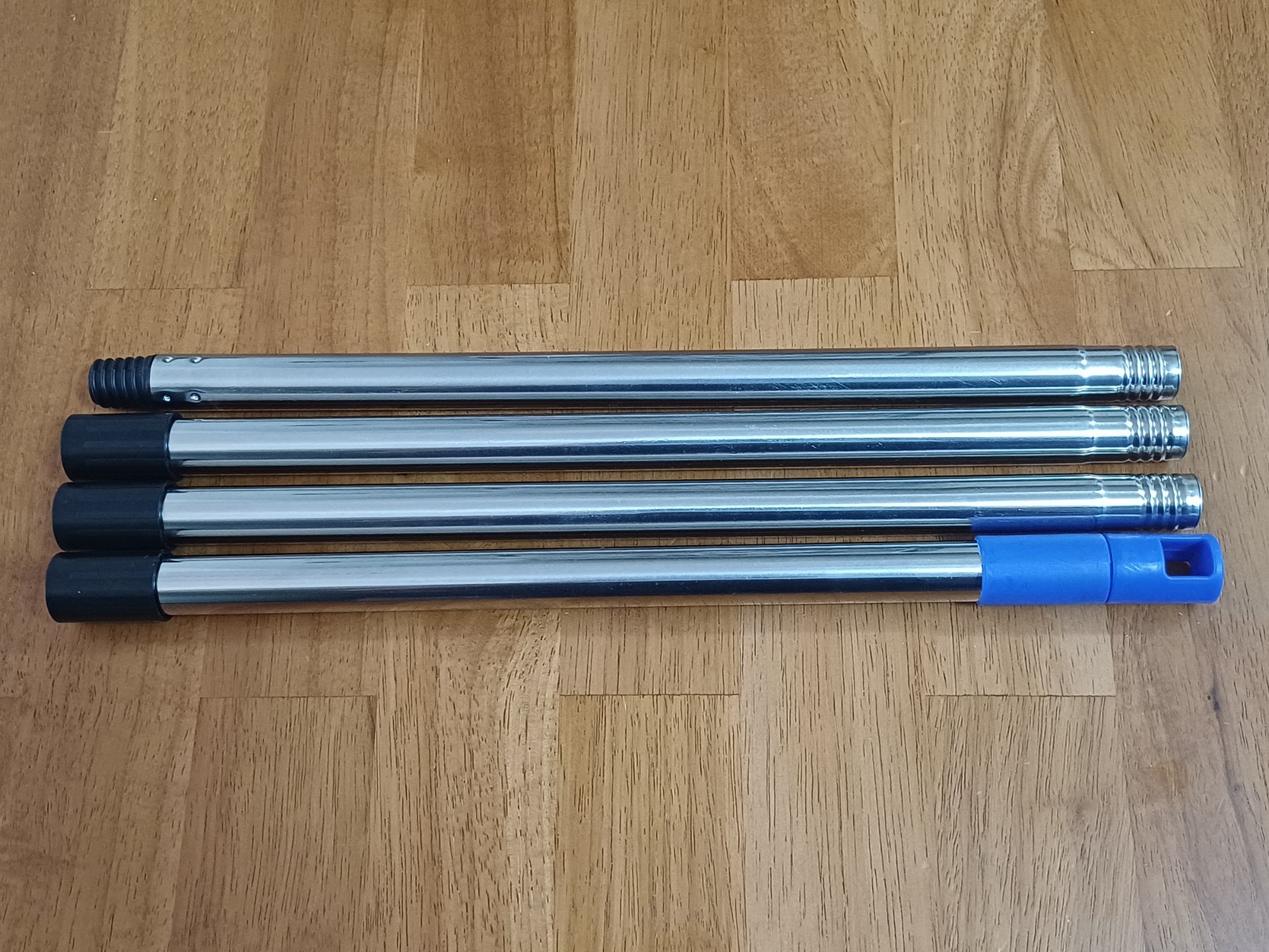 Heavy-Duty 17″ Floor Squeegee + 59″ Telescopic Long Handle For Thorough Cleaning