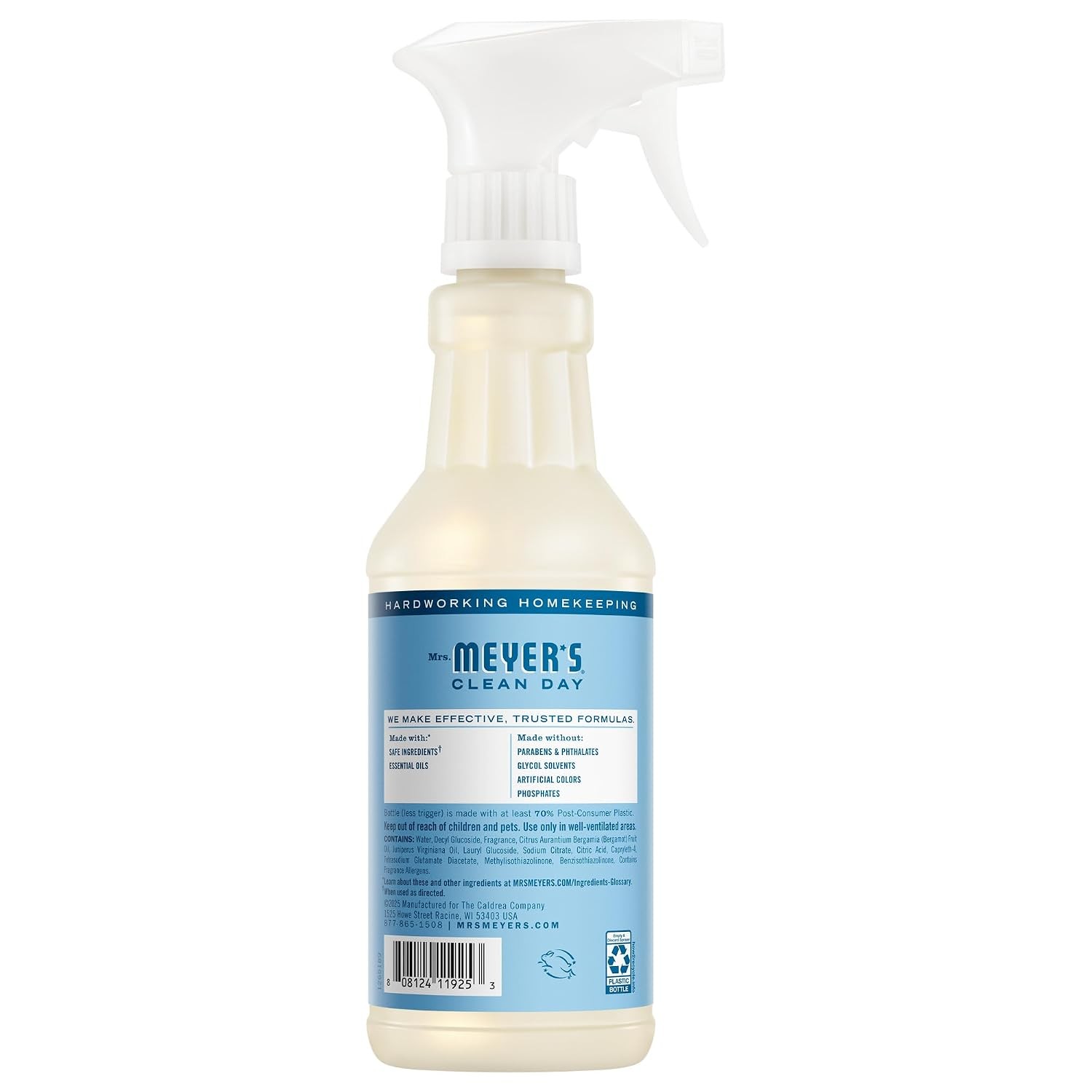 MRS MEYERS CLEAN DAY Multi Surface Everyday Cleaner Rain Water Scent 16 Fl Oz
