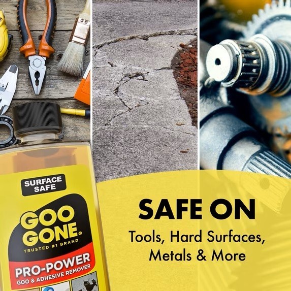 Goo Gone Pro-Power Goo & Adhesive Remover, 8 oz