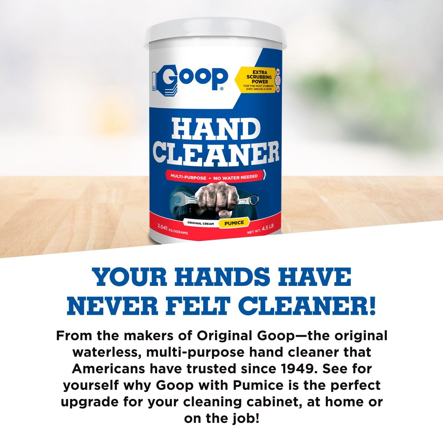 Hand Cleaner with Pumice 4.5 Lb. Can