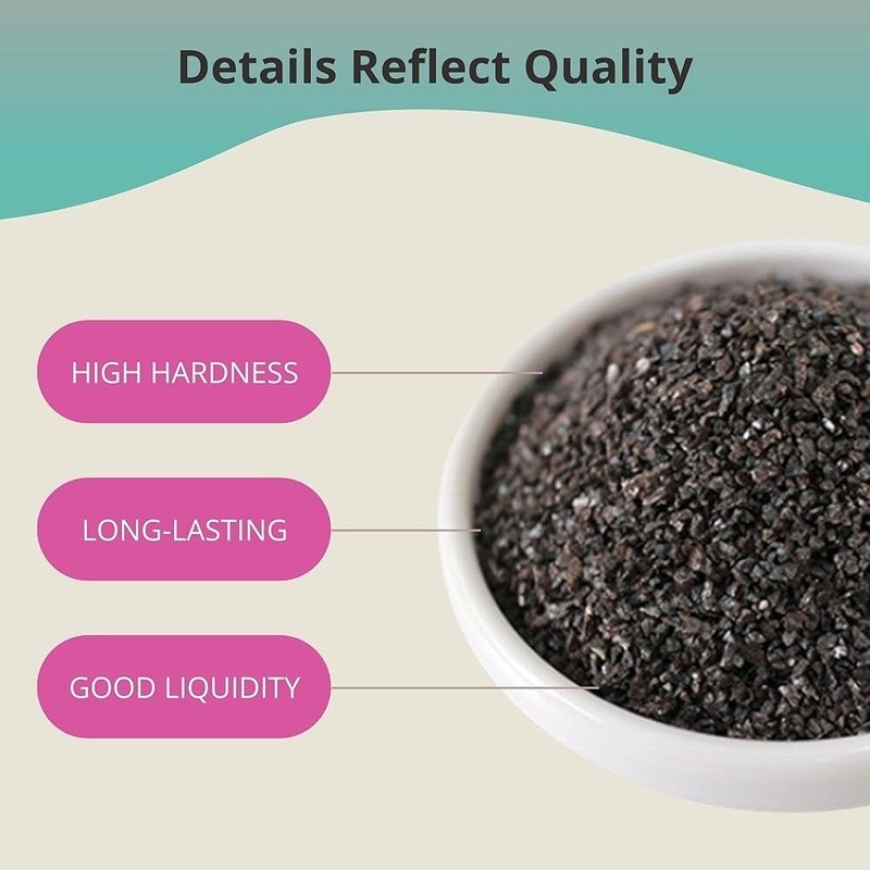 Aluminum Oxide Blast Media High Hardness Eco-Friendly Rust Removal Cleaner 8lbs