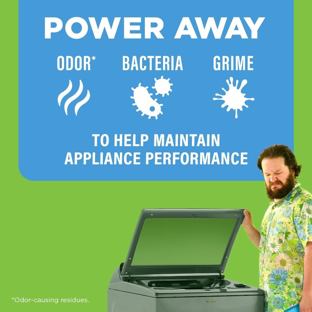 Affresh Washing Machine Cleaner Deep Inside Valve And Hose Pump 6 Month Supply