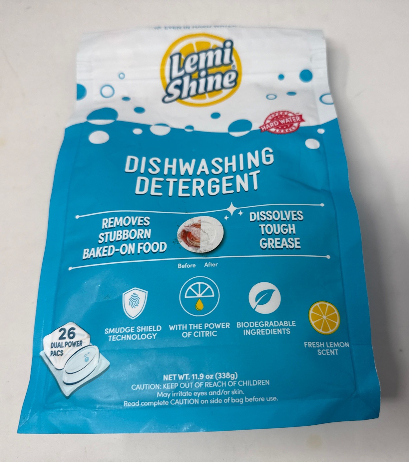 Lemi Shine Dishwashing Detergent 26ct power Pods (Lot Of 3) – 78 Total
