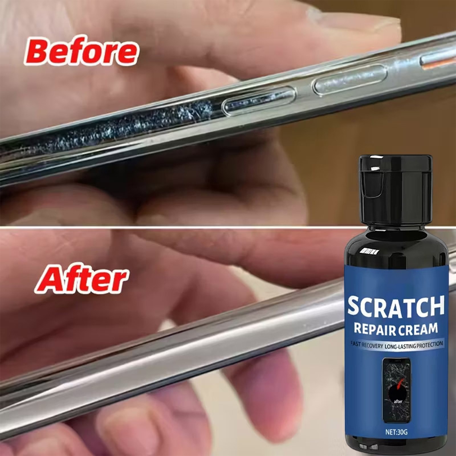 Screen Scratch Remover Polish Coating Cleaner Wax 30g Camera Len Scratch Remover