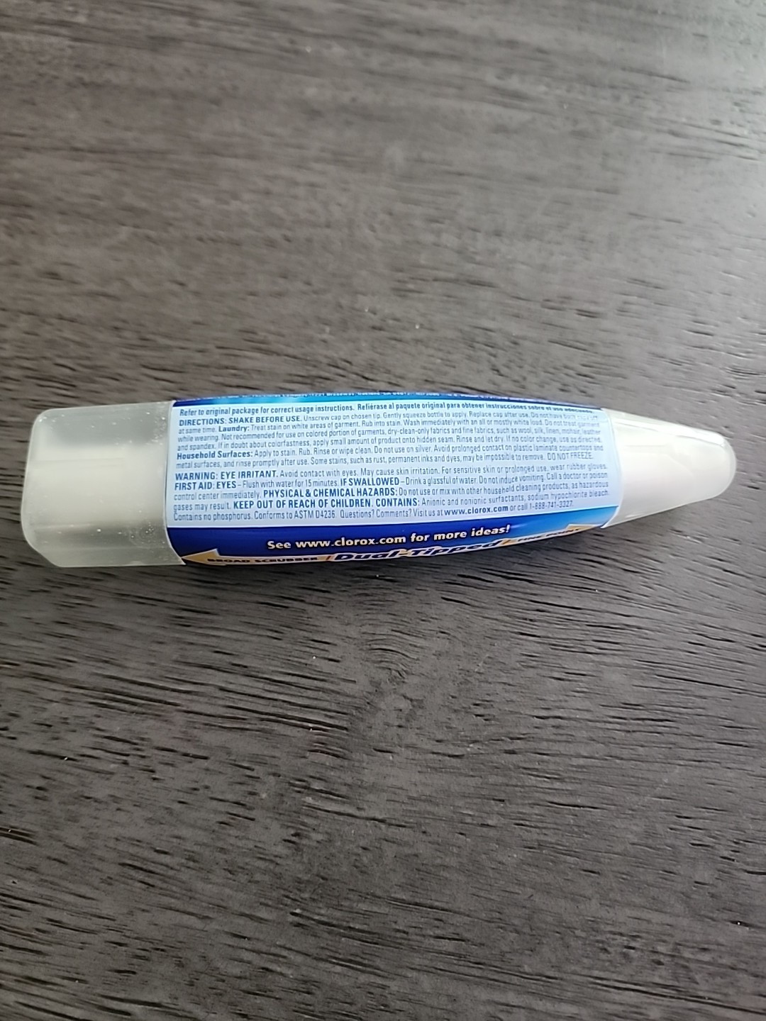 CLOROX Bleach Pen Zero Splash Dual Tip 2 Oz Tile Grout Laundry Lightly Used