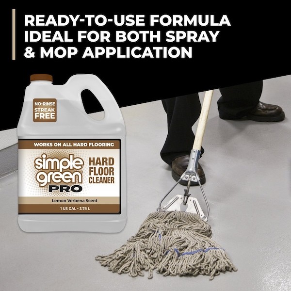 Simple Green 0510100405128 Floor Cleaner, 1 Gal, Jug, Citrus