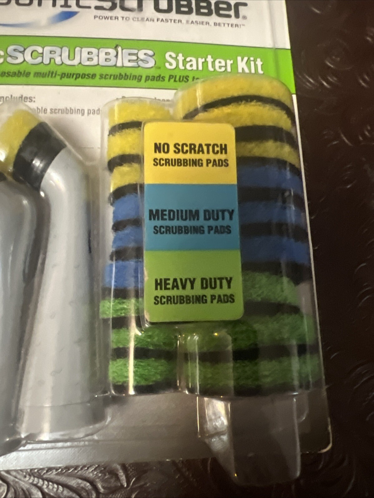 Sonic Scrubber Brushes Scrubbies Refills Starter Kit Kitchen & Household NEW