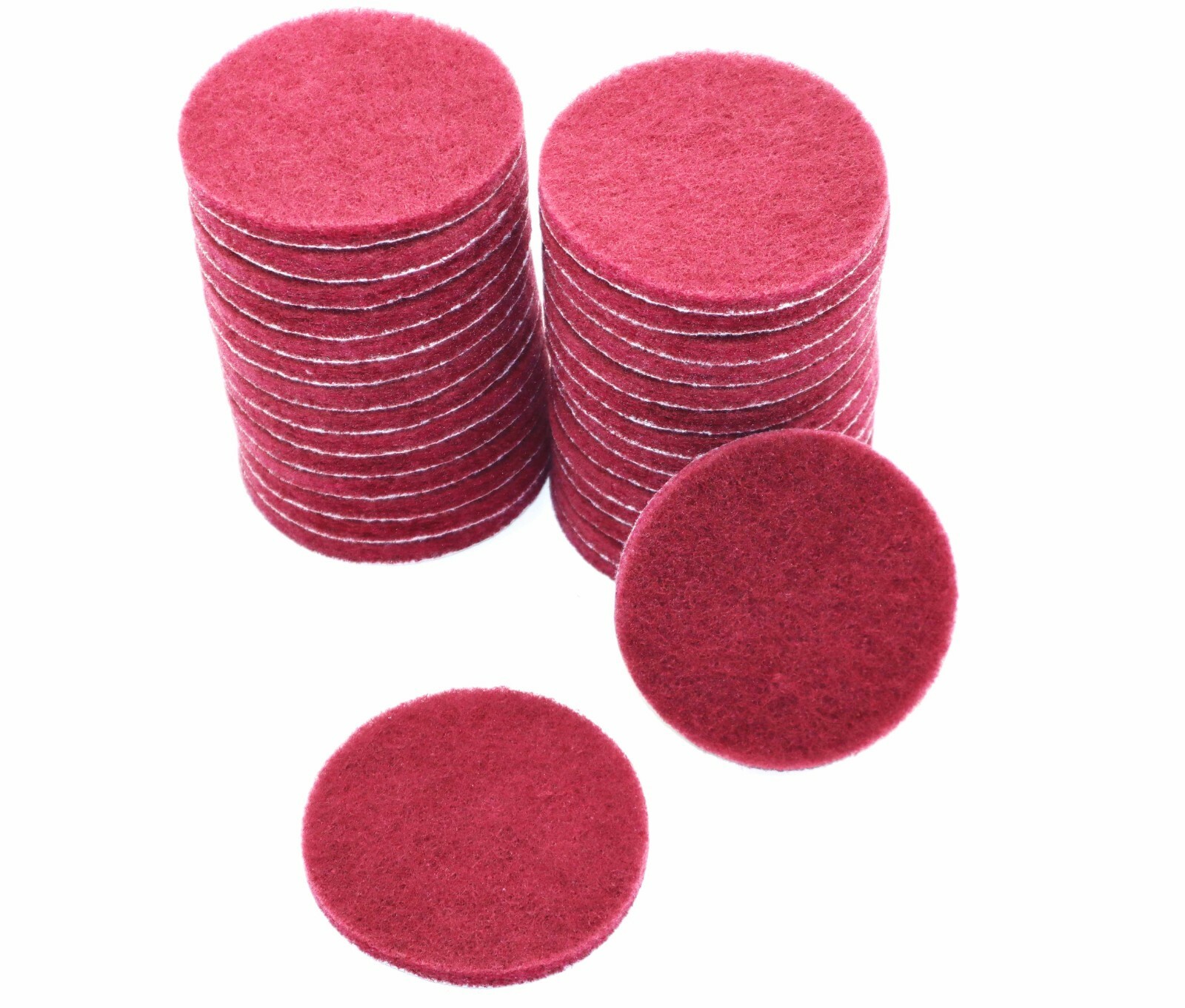 30pc Red Drill Brush Replacement Scour Pads 4″ for Tub & Tile Power Scrub Driver