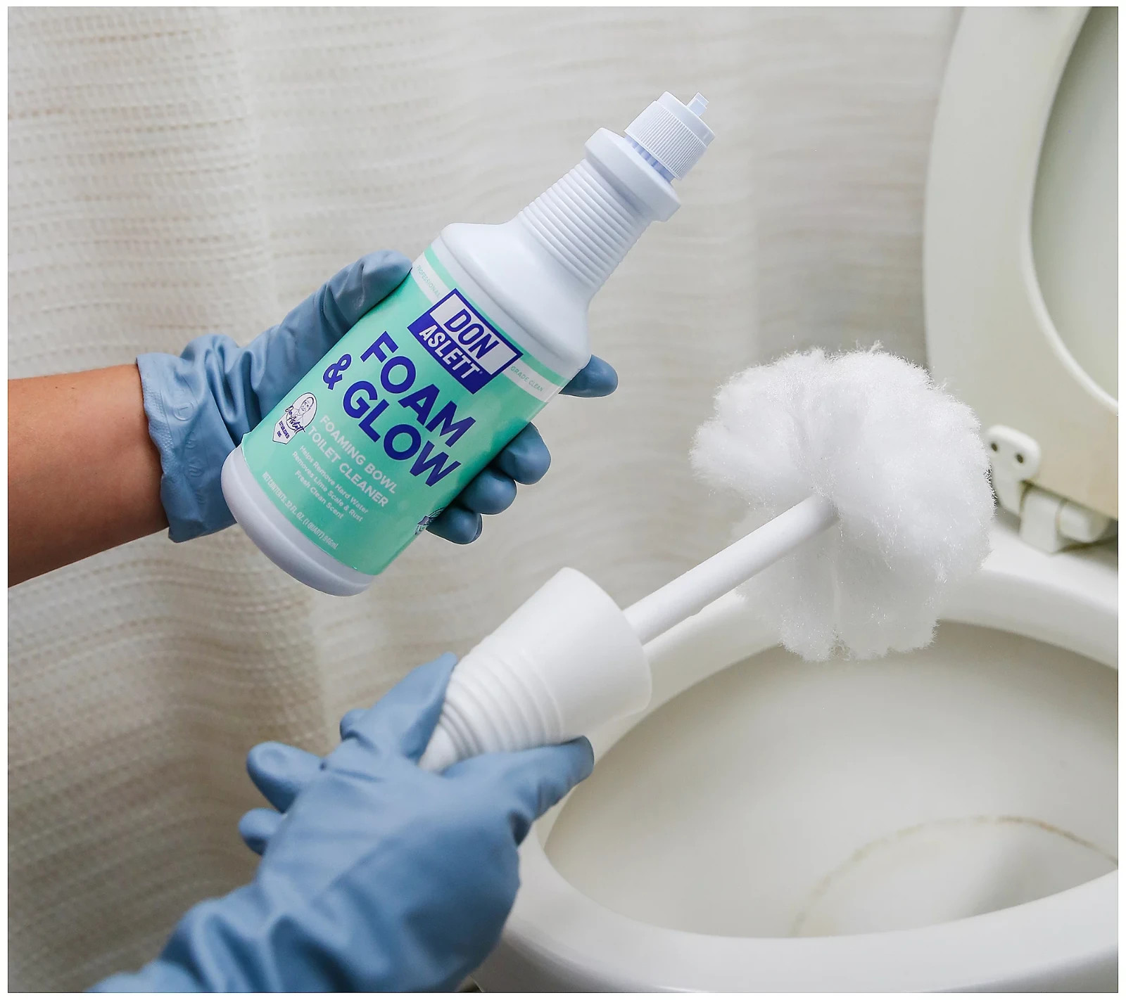 Don Aslett S/2 Foam & Glo Toilet Bowl Cleaner